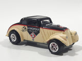 2003 Johnny Lightning Monopoly 1933 Jeep Willy's Cream and Black Die Cast Toy Car Vehicle