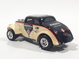 2003 Johnny Lightning Monopoly 1933 Jeep Willy's Cream and Black Die Cast Toy Car Vehicle