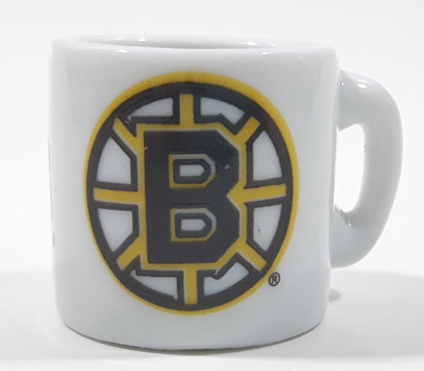 NHL Ice Hockey Boston Bruins Team Mini Miniature Ceramic Mug