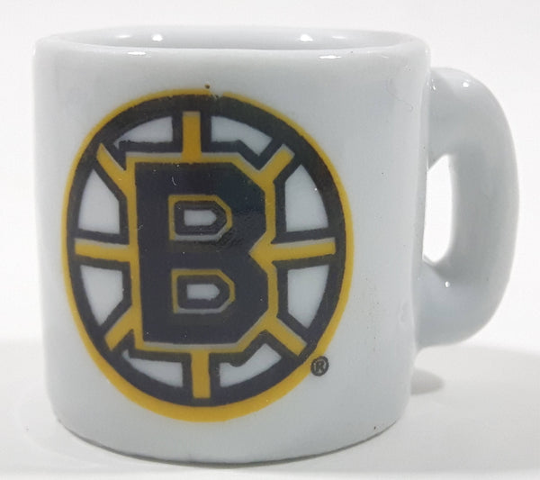 NHL Ice Hockey Boston Bruins Team Mini Miniature Ceramic Mug