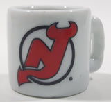 NHL Ice Hockey New Jersey Devils Team Mini Miniature Ceramic Mug