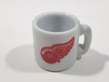 NHL Ice Hockey Detroit Red Wings Team Mini Miniature Ceramic Mug