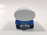 Majorette Milky The Good Milk Trailer White and Blue Die Cast Toy Vehicle Busted Hitch