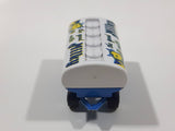 Majorette Milky The Good Milk Trailer White and Blue Die Cast Toy Vehicle Busted Hitch