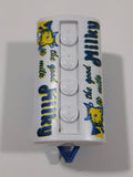 Majorette Milky The Good Milk Trailer White and Blue Die Cast Toy Vehicle Busted Hitch
