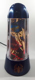 2001 Rabbit Tanaka Marvel Comics Spider-Man Blue 14" Tall Rotating Turning Motion Lamp Light