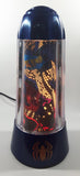 2001 Rabbit Tanaka Marvel Comics Spider-Man Blue 14" Tall Rotating Turning Motion Lamp Light