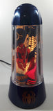 2001 Rabbit Tanaka Marvel Comics Spider-Man Blue 14" Tall Rotating Turning Motion Lamp Light