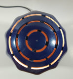 2001 Rabbit Tanaka Marvel Comics Spider-Man Blue 14" Tall Rotating Turning Motion Lamp Light