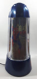 2001 Rabbit Tanaka Marvel Comics Spider-Man Blue 14" Tall Rotating Turning Motion Lamp Light