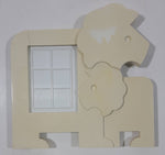 Vintage Tupperware Nuzzles Lion Shaped 4" x 4" Picture Photo Frame Fridge Magnet