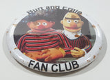 Vintage Orange Dracula "Burt and Ernie" Fan Club 2 1/4" Round Button Magnet Spelling Error