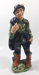 Vintage Wales Bavarian Man 8 1/2" Tall Porcelain Figurine