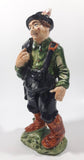 Vintage Wales Bavarian Man 8 1/2" Tall Porcelain Figurine
