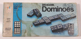 Vintage 1970 Milton Bradley #4132 Dragon Double Nine Dominoes Missing Two Tiles