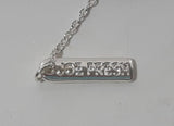 Joe Fresh Shiny Silver Tone Metal 30" Long Necklace