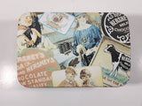 1999 Hershey's Milk Chocolate Kisses Advertising Tin Metal Hinged Container Faded