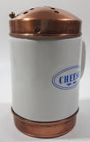 Vintage Copper and Ceramic 5 1/2" Tall Cheese Shaker