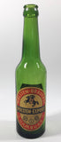 Vintage 1950s Holsten Brauerei Holsten Export Bier 9 1/2" Tall Green Glass Beer Bottle Hamburg Germany