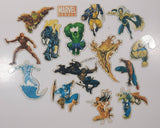 Marvel Heroes Small Thin Fridge Magnet Lot of 15