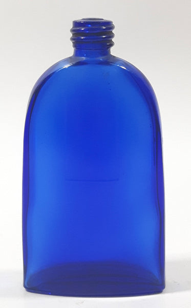 Antique Bourjois Perfume Paris Cobalt Blue Bottle 4 3/8" Tall