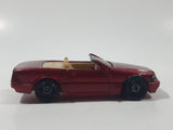 2003 Hot Wheels Mercedes-Benz SL Convertible Metalflake Red Die Cast Toy Luxury Car Vehicle
