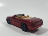 2003 Hot Wheels Mercedes-Benz SL Convertible Metalflake Red Die Cast Toy Luxury Car Vehicle