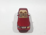 2003 Hot Wheels Mercedes-Benz SL Convertible Metalflake Red Die Cast Toy Luxury Car Vehicle