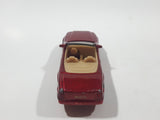 2003 Hot Wheels Mercedes-Benz SL Convertible Metalflake Red Die Cast Toy Luxury Car Vehicle