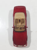 2003 Hot Wheels Mercedes-Benz SL Convertible Metalflake Red Die Cast Toy Luxury Car Vehicle