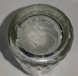 Vintage 1950s Mission Beverages 10 oz Clear Glass Twist Neck Beverage Bottle "Naturally Good In All Flavors" Fort William Bottling Works Ontario