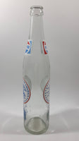 Vintage 1976 Pepsi Cola 16 Fl oz United States of America Bi-Centennial 1776 to 1976 11" Tall Clear Glass Bottle 200 Years of People Feelin' Free