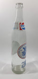 Vintage 1976 Pepsi Cola 16 Fl oz United States of America Bi-Centennial 1776 to 1976 11" Tall Clear Glass Bottle 200 Years of People Feelin' Free