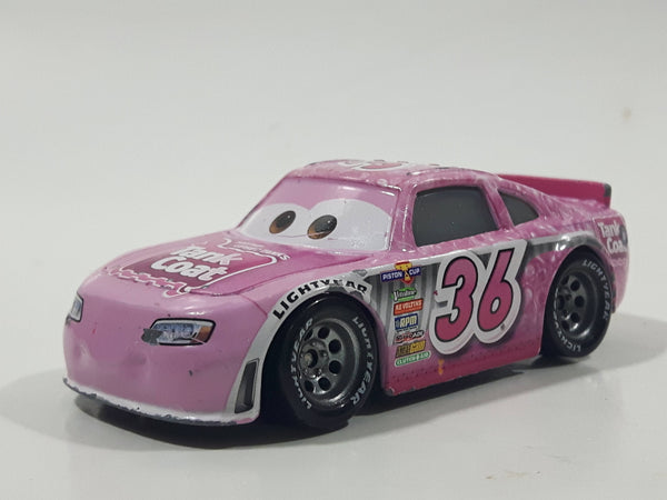 Disney Pixar Cars Tank Coat #36 Pink Die Cast Toy Car Vehicle DXV64