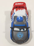 Mattel Disney Pixar Cars Raoul Caroule GRC France Grey Blue White Red Die Cast Toy Car Vehicle V2809