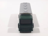 Maisto Special Edition Gas Tanker Metropolitan Heating & Fuel Oil Truck Dark Green and Silver Die Cast Toy Car Vehicle