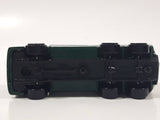 Maisto Special Edition Gas Tanker Metropolitan Heating & Fuel Oil Truck Dark Green and Silver Die Cast Toy Car Vehicle