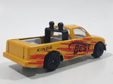 Unknown Brand Best Speed Power "Kings" Yellow Die Cast Toy Car Vehicle