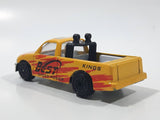 Unknown Brand Best Speed Power "Kings" Yellow Die Cast Toy Car Vehicle