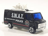 RealToy Action City S.W.A.T. Police Communication Center 56 Black Die Cast Toy Car Vehicle