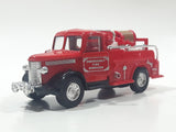 Unknown Brand Emergency Services Fire Truck Die Cast Toy Car Vehicle with Opening Doors - Missing Driver's Side Hoses