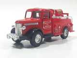 Unknown Brand Emergency Services Fire Truck Die Cast Toy Car Vehicle with Opening Doors - Missing Driver's Side Hoses