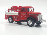 Unknown Brand Emergency Services Fire Truck Die Cast Toy Car Vehicle with Opening Doors - Missing Driver's Side Hoses