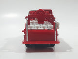 Unknown Brand Emergency Services Fire Truck Die Cast Toy Car Vehicle with Opening Doors - Missing Driver's Side Hoses