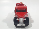 Unknown Brand Emergency Services Fire Truck Die Cast Toy Car Vehicle with Opening Doors - Missing Driver's Side Hoses