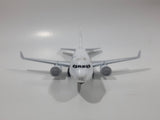 RealToy WestJet Boeing 737 Passenger Jet C-FZWS Airplane White Die Cast Toy Aircraft Vehicle