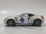 Maisto Pull Back Power Racer Nissan 370Z Toronto Maple Leafs NHL Ice Hockey Team White Die Cast Toy Car Vehicle with Opening Doors
