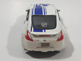 Maisto Pull Back Power Racer Nissan 370Z Toronto Maple Leafs NHL Ice Hockey Team White Die Cast Toy Car Vehicle with Opening Doors