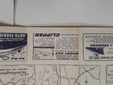 Vintage 1961 AAA American Automobile Association Northeastern States Map