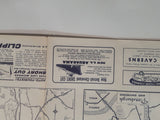 Vintage 1961 AAA American Automobile Association Northeastern States Map